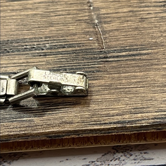 SUSAN Engraved ID bracelet Sterling Silver Bracelet Lamode Silver Vintage - Picture 9 of 12